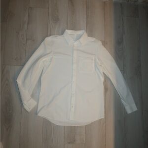 Lululemon Collared White Shirt